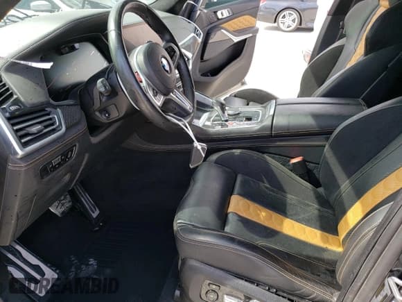 ✅ 2022 BMW X5 M • VIN: 5YMJU0C09N9L15281 • Лот: 53771493. Опубликован ранее на Copart с пробегом Не указан. Бесплатный доступ к архиву аукционных продаж из США и подробный отчёт об истории автомобиля на DreamBid. Изображение 7.