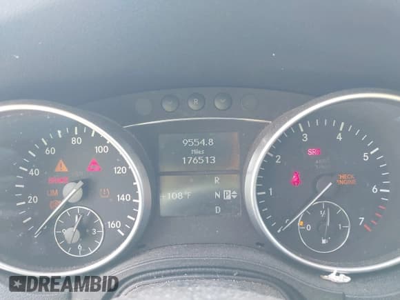 ✅ 2009 Mercedes-Benz M 350 • VIN: 4JGBB56E39A522451 • Lot: 41808927. Listed on IAAI with 176,513 mi. Free auction sales archive from the USA and detailed vehicle history report at DreamBid. Image 7.