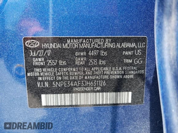 ✅ 2018 Hyundai Sonata Limited • VIN: 5NPE34AF3JH631126 • Лот: 49523123. Опубликован ранее на Copart с пробегом 69 778 миль. Бесплатный доступ к архиву аукционных продаж из США и подробный отчёт об истории автомобиля на DreamBid. Изображение 13.