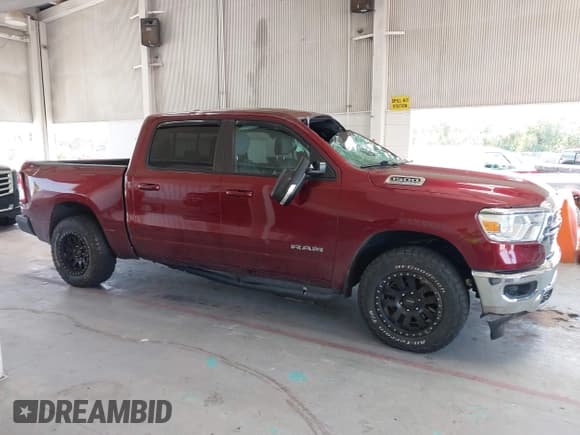 ✅ 2021 Ram 1500 Lone Star • VIN: 1C6SRFFT9MN676871 • Lot: 42344073. Listed on IAAI with 38,160 mi. Free auction sales archive from the USA and detailed vehicle history report at DreamBid. Image 13.