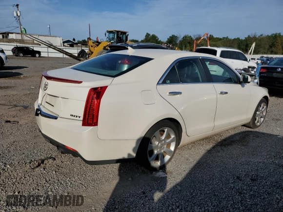 ✅ 2013 Cadillac ATS • VIN: 1G6AA5RX1D0176997 • Lot: 81869425. Listed on Copart with 91,735 mi. Free auction sales archive from the USA and detailed vehicle history report at DreamBid. Image 3.