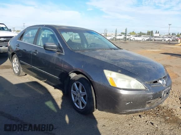 ✅ 2004 Honda Accord EX • VIN: 1HGCM66584A022109 • Lot: 43348929. Listed on IAAI with 179,082 mi. Free auction sales archive from the USA and detailed vehicle history report at DreamBid. Image 1.