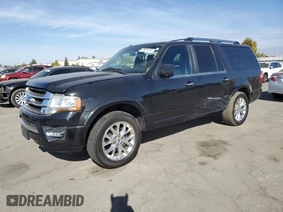 ✅ 2015 Ford Expedition Max Limited • VIN: 1FMJK1KT2FEF29436 • Lot: 79074374. Listed on Copart with 129,765 mi. Free auction sales archive from the USA and detailed vehicle history report at DreamBid. Image 1.