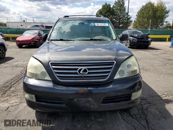 ✅ 2003 Lexus GX 470 • VIN: JTJBT20X230014475 • Lot: 80162595. Wystawiony na Copart z przebiegiem 268 507 mil. Bezpłatny archiwum sprzedaży aukcyjnych z USA i szczegółowy raport historii pojazdu na DreamBid. Zdjęcie 5.