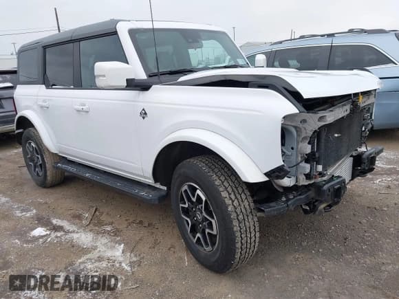 ✅ 2023 Ford Bronco • VIN: 1FMDE5DH4PLB80894 • Lot: 41240044. Listed on IAAI with 16,435 mi. Free auction sales archive from the USA and detailed vehicle history report at DreamBid. Image 1.
