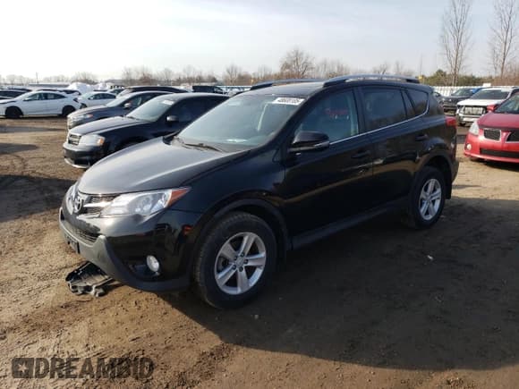 ✅ 2013 Toyota RAV4 XLE • VIN: 2T3WFREV0DW060993 • Lot: 48608105. Listed on Copart with 124,532 mi. Free auction sales archive from the USA and detailed vehicle history report at DreamBid. Image 1.