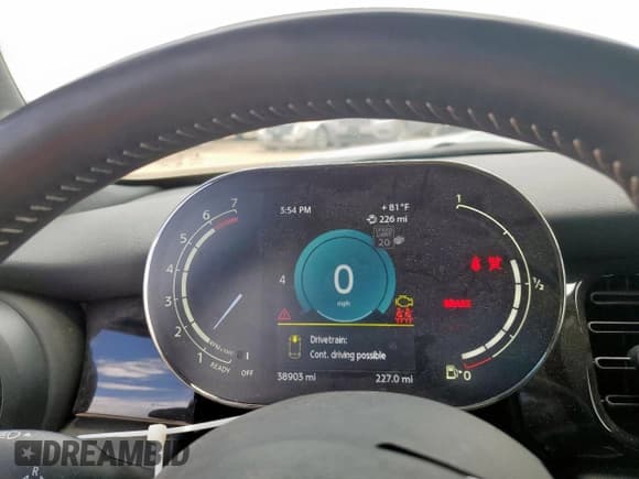 ✅ 2022 MINI Hardtop Cooper S • VIN: WMW53DH05N2P63360 • Lot: 61987265. Listed on Copart with 38,903 mi. Free auction sales archive from the USA and detailed vehicle history report at DreamBid. Image 9.