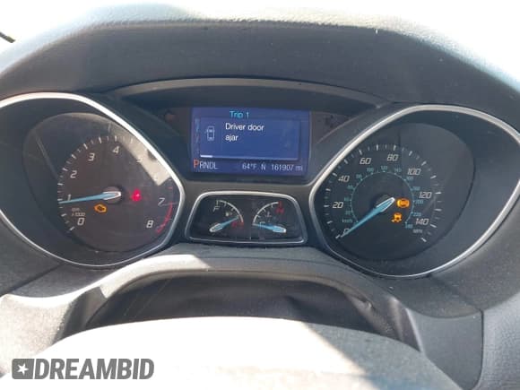 ✅ 2013 Ford Focus SE • VIN: 1FADP3F28DL207589 • Lot: 43628875. Listed on IAAI with 161,907 mi. Free auction sales archive from the USA and detailed vehicle history report at DreamBid. Image 7.