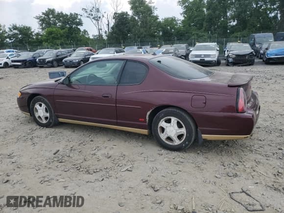 ✅ 2003 Chevrolet Monte Carlo SS • VIN: 2G1WX12K539125718 • Lot: 67859225. Listed on Copart with 183,381 mi. Free auction sales archive from the USA and detailed vehicle history report at DreamBid. Image 2.