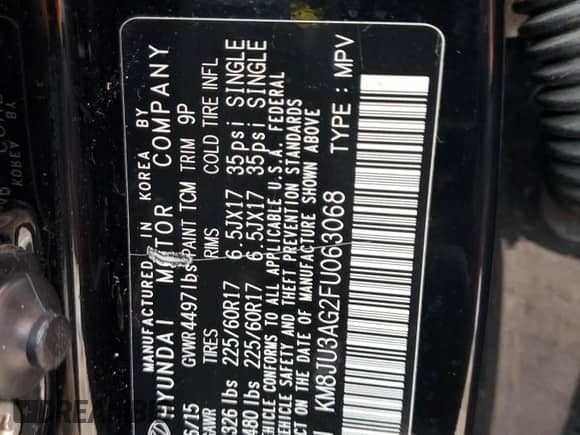 2015 Hyundai Tucson SE z VIN KM8JU3AG2FU063068, wystawiony jako Copart lot #73119014 z przebiegiem 150 596 mil mil oraz Czysty tytuł • Clean title. Historia ofert i sprzedaży dostępna na DreamBid. Obrazek 13.