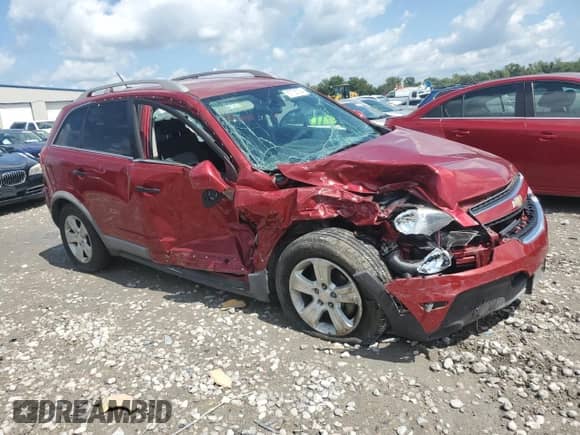 2013 Chevrolet Captiva Sport LS with VIN 3GNAL2EK9DS532032, listed as a Copart auction lot 67735794 with Not provided miles and Salvage title. Bid and sale history available at DreamBid. Image 4.