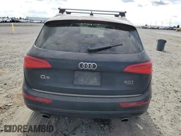 ✅ 2017 Audi Q5 Premium • VIN: WA1C2AFP5HA002974 • Lot: 59249655. Listed on Copart with 183,745 mi. Free auction sales archive from the USA and detailed vehicle history report at DreamBid. Image 6.