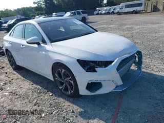 ✅ 2022 Audi A3 Premium • VIN: WAUAUDGY6NA096081 • Lot: 42504348. Listed on IAAI with 17,189 mi. Free auction sales archive from the USA and detailed vehicle history report at DreamBid. Image 1.