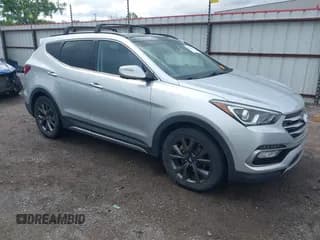 ✅ 2017 Hyundai Santa Fe Ultimate • VIN: 5XYZW4LAXHG484976 • Lot: 42212477. Listed on IAAI with 94,259 mi. Free auction sales archive from the USA and detailed vehicle history report at DreamBid. Image 1.