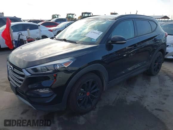 2017 Hyundai Tucson Sport with VIN KM8J33A2XHU528853, listed as a IAAI auction lot 42991524 with 78,083 mi miles and . Bid and sale history available at DreamBid. Image 2.