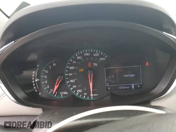 2020 Chevrolet Trax LT z VIN 3GNCJLSB7LL200222, wystawiony jako Copart lot #80557415 z przebiegiem 67 534 mil mil oraz Szkoda całkowita • Salvage title. Historia ofert i sprzedaży dostępna na DreamBid. Obrazek 9.