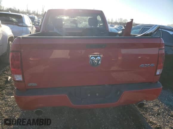 2016 Ram 1500 Express with VIN 3C6JR7ATXGG113754, listed as a Copart auction lot 83109904 with Not provided miles and Salvage title. Bid and sale history available at DreamBid. Image 6.