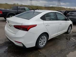 2019 Hyundai Accent SE with VIN 3KPC24A32KE080094, listed as a Copart auction lot 53082584 with 91,811 mi miles and . Bid and sale history available at DreamBid. Image 3.