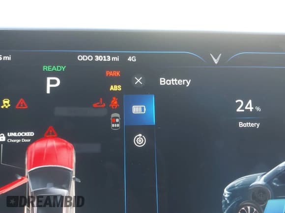 ✅ 2023 VinFast VF 8 Plus • VIN: RLLV1AFA8PH000774 • Lot: 41682238. Listed on IAAI with 3,013 mi. Free auction sales archive from the USA and detailed vehicle history report at DreamBid. Image 7.