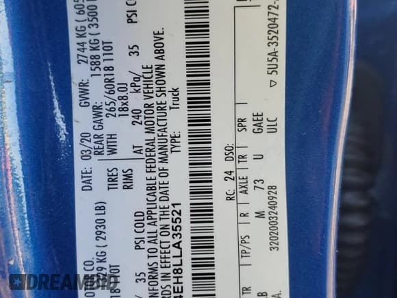 ✅ 2020 Ford Ranger XL • VIN: 1FTER4EH8LLA35521 • Lot: 70412425. Listed on Copart with 87,761 mi. Free auction sales archive from the USA and detailed vehicle history report at DreamBid. Image 12.