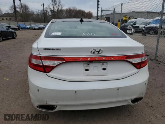 2013 Hyundai Azera z VIN KMHFH4JG7DA303424, wystawiony jako Copart lot #49836175 z przebiegiem 139 439 mil mil oraz Czysty tytuł • Clean title. Historia ofert i sprzedaży dostępna na DreamBid. Obrazek 6.