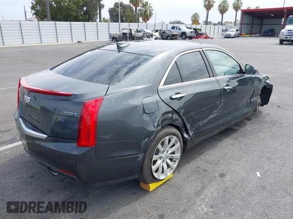 ✅ 2018 Cadillac ATS RWD • VIN: 1G6AA5RX7J0168608 • Lot: 43242458. Listed on IAAI with 40,422 mi. Free auction sales archive from the USA and detailed vehicle history report at DreamBid. Image 4.