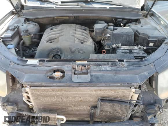 2009 Hyundai Santa Fe Limited with VIN 5NMSH13E19H253632, listed as a Copart auction lot 60447984 with 221,600 mi miles and Salvage title. Bid and sale history available at DreamBid. Image 12.