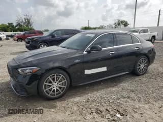 ✅ 2025 Mercedes-Benz C 43 AMG • VIN: W1KAF8HB6SR251231 • Лот: 61907685. Опубликован ранее на Copart с пробегом 1 567 миль. Бесплатный доступ к архиву аукционных продаж из США и подробный отчёт об истории автомобиля на DreamBid. Изображение 1.