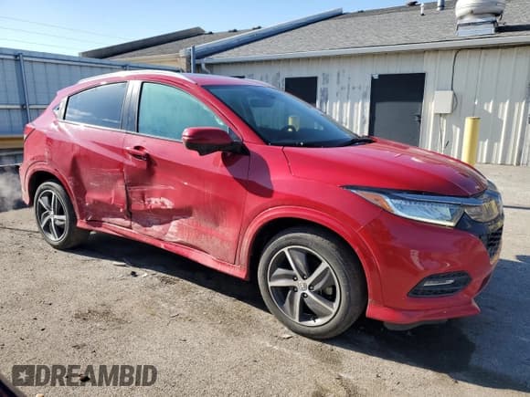 ✅ 2020 Honda HR-V Touring • VIN: 3CZRU6H98LM715055 • Lot: 47213245. Listed on Copart with 69,230 mi. Free auction sales archive from the USA and detailed vehicle history report at DreamBid. Image 4.