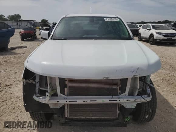 2019 Chevrolet Colorado 2WD Work Truck with VIN 1GCHSBEN7K1152092, listed as a Copart auction lot 71048095 with 76,279 mi miles and Salvage title. Bid and sale history available at DreamBid. Image 5.