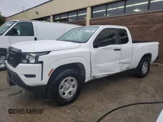 2022 Nissan Frontier S with VIN 1N6ED1CL7NN671744, listed as a Copart auction lot 84905125 with 75,477 mi miles and Clean title. Bid and sale history available at DreamBid. Image 1.