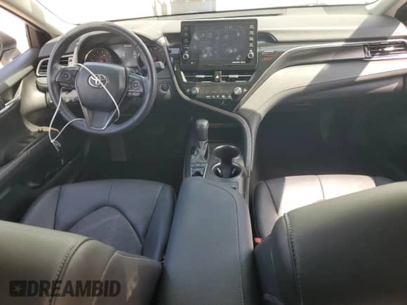 2021 Toyota Camry XSE with VIN 4T1K61AK7MU577289, listed as a Copart auction lot 70579775 with 49,345 mi miles and Salvage title. Bid and sale history available at DreamBid. Image 8.