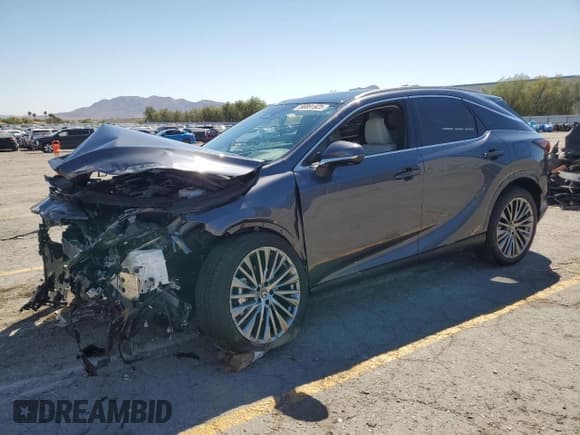 ✅ 2024 Lexus RX 450h+ Luxury • VIN: JTJCJMGA6R2019568 • Lot: 80891925. Wystawiony na Copart z przebiegiem 3 596 mil. Bezpłatny archiwum sprzedaży aukcyjnych z USA i szczegółowy raport historii pojazdu na DreamBid. Zdjęcie 1.