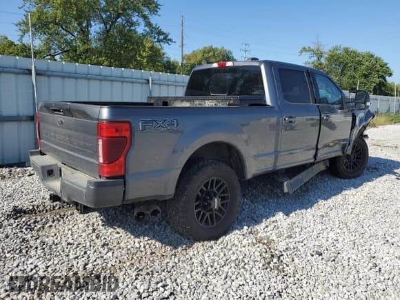 ✅ 2022 Ford F-250 XL • VIN: 1FT8W2BT1NED86930 • Lot: 66379484. Listed on Copart with 55,252 mi. Free auction sales archive from the USA and detailed vehicle history report at DreamBid. Image 3.