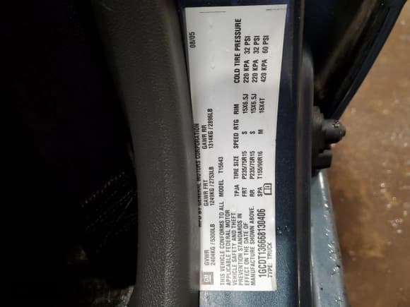 ✅ 2006 Chevrolet Colorado 1LT • VIN: 1GCDT136668130406 • Lot: 43983985. Wystawiony na Copart z przebiegiem 137 541 mil. Bezpłatny archiwum sprzedaży aukcyjnych z USA i szczegółowy raport historii pojazdu na DreamBid. Zdjęcie 12.