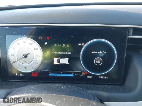 ✅ 2022 Hyundai Tucson SEL • VIN: 5NMJCCAE3NH137769 • Lot: 43424012. Listed on IAAI with 15,832 mi. Free auction sales archive from the USA and detailed vehicle history report at DreamBid. Image 7.