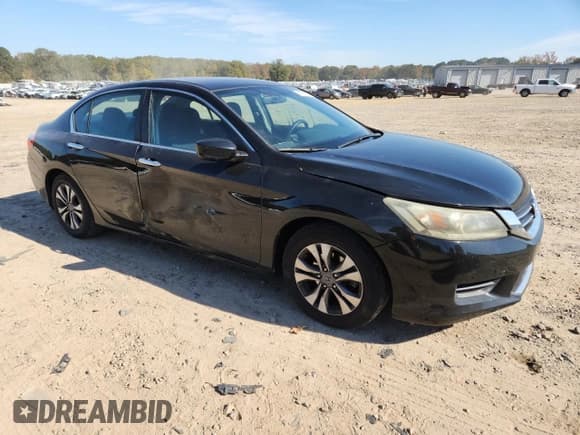 ✅ 2013 Honda Accord LX • VIN: 1HGCR2F39DA108408 • Lot: 91016195. Listed on Copart with 150,114 mi. Free auction sales archive from the USA and detailed vehicle history report at DreamBid. Image 4.