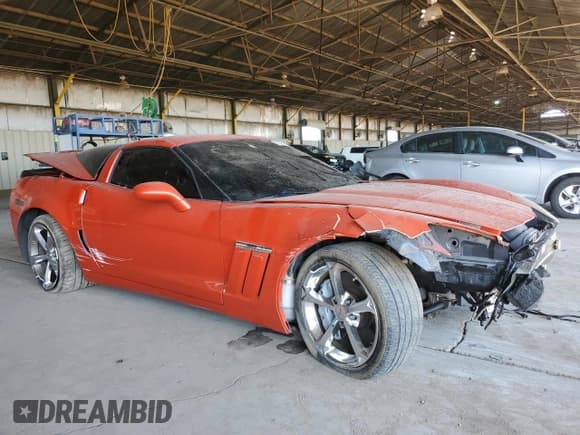 ✅ 2013 Chevrolet Corvette Grand Sport 3LT • VIN: 1G1YS2DWXD5101684 • Lot: 72972804. Listed on Copart with 52,833 mi. Free auction sales archive from the USA and detailed vehicle history report at DreamBid. Image 4.