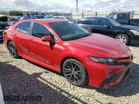 2021 Toyota Camry Hybrid SE с VIN 4T1S31AK1MU030432, выставлен на аукционе Copart как лот 81759285 с пробегом 46 054 миль миль и Списание • Salvage title. История ставок и продаж доступна на DreamBid. Изображение 4.