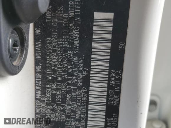 ✅ 2013 Toyota Highlander Limited • VIN: 5TDDK3EHXDS186712 • Lot: 92246175. Listed on Copart with 169,368 mi. Free auction sales archive from the USA and detailed vehicle history report at DreamBid. Image 13.