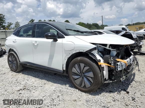 ✅ 2023 Nissan ARIYA Premiere • VIN: JN1BF0BAXPM411103 • Лот: 57527704. Опубликован ранее на Copart с пробегом 10 326 миль. Бесплатный доступ к архиву аукционных продаж из США и подробный отчёт об истории автомобиля на DreamBid. Изображение 4.