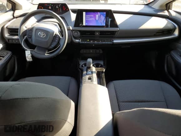 2024 Toyota Prius LE with VIN JTDADABU8R3017400, listed as a Copart auction lot 84013455 with 3,141 mi miles and Salvage title. Bid and sale history available at DreamBid. Image 8.