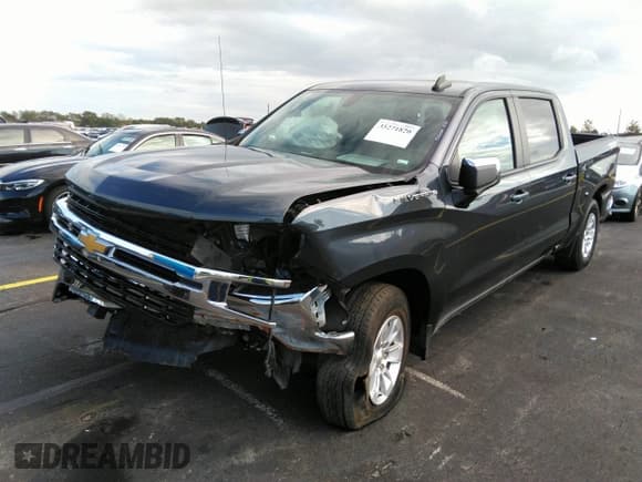 ✅ 2021 Chevrolet Silverado 1500 LT • VIN: 1GCUYDEDXMZ241627 • Lot: 35271820. Listed on IAAI with 26,983 mi. Free auction sales archive from the USA and detailed vehicle history report at DreamBid. Image 6.