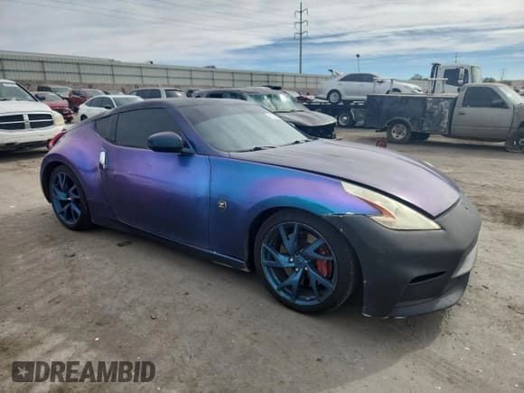 ✅ 2013 Nissan 370Z • VIN: JN1AZ4EH1DM382086 • Lot: 91073665. Listed on Copart with 133,682 mi. Free auction sales archive from the USA and detailed vehicle history report at DreamBid. Image 4.