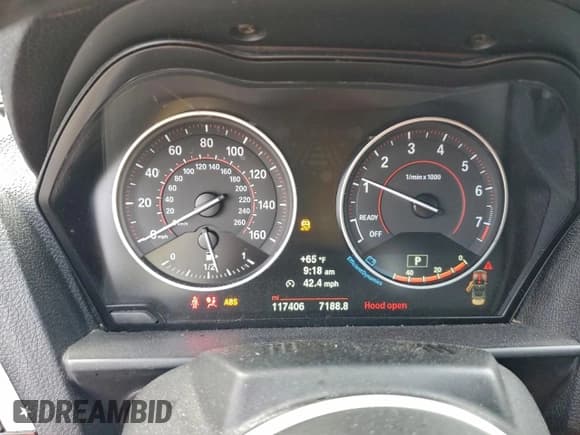 ✅ 2016 BMW 2 Series M235i • VIN: WBA1M1C52GV394665 • Lot: 93971135. Listed on Copart with 117,406 mi. Free auction sales archive from the USA and detailed vehicle history report at DreamBid. Image 9.