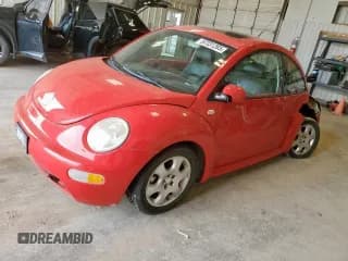 ✅ 2003 Volkswagen Beetle GLS • VIN: 3VWCK21CX3M416325 • Lot: 57331265. Listed on Copart with 69,916 mi. Free auction sales archive from the USA and detailed vehicle history report at DreamBid. Image 1.