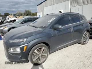 ✅ 2018 Hyundai Kona Ultimate • VIN: KM8K53A50JU174338 • Лот: 40540664. Опубликован ранее на Copart с пробегом 42 603 миль. Бесплатный доступ к архиву аукционных продаж из США и подробный отчёт об истории автомобиля на DreamBid. Изображение 1.