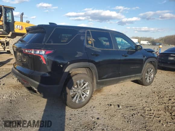 2025 Chevrolet Equinox AWD LT with VIN 3GNAXPEG2SL316625, listed as a Copart auction lot 90637865 with 14,745 mi miles and Non repairable. Bid and sale history available at DreamBid. Image 3.