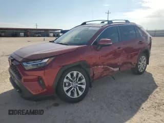 ✅ 2024 Toyota RAV4 XLE Premium • VIN: 2T3A1RFV3RW485879 • Lot: 82695405. Listed on Copart with 36,913 mi. Free auction sales archive from the USA and detailed vehicle history report at DreamBid. Image 1.