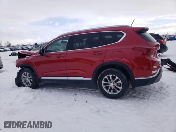 ✅ 2019 Hyundai Santa Fe SE • VIN: 5NMS23AD7KH107636 • Лот: 37345253. Опубликован ранее на Copart с пробегом 17 156 миль. Бесплатный доступ к архиву аукционных продаж из США и подробный отчёт об истории автомобиля на DreamBid. Изображение 2.